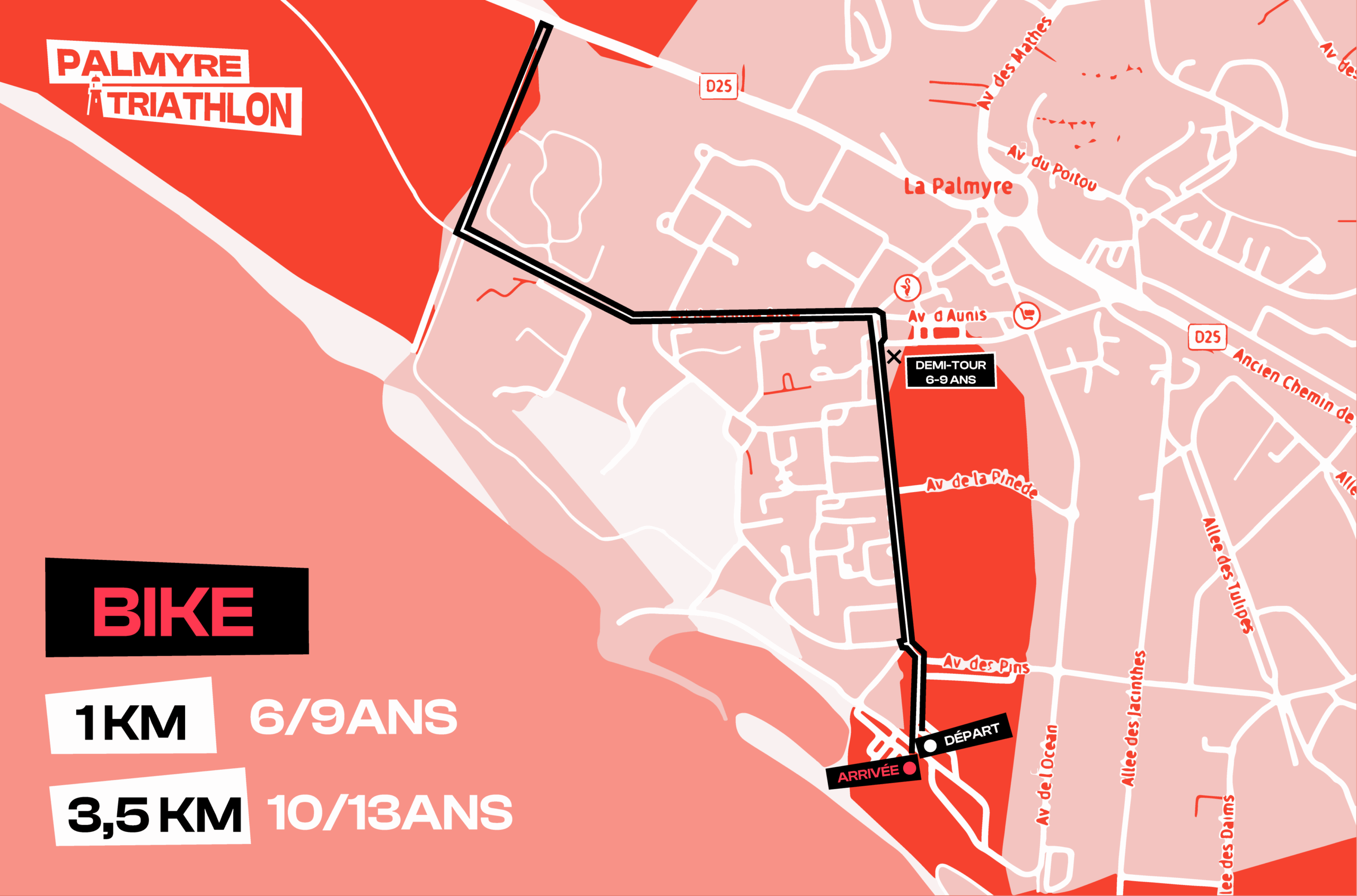 Parcours Triathlon Kids