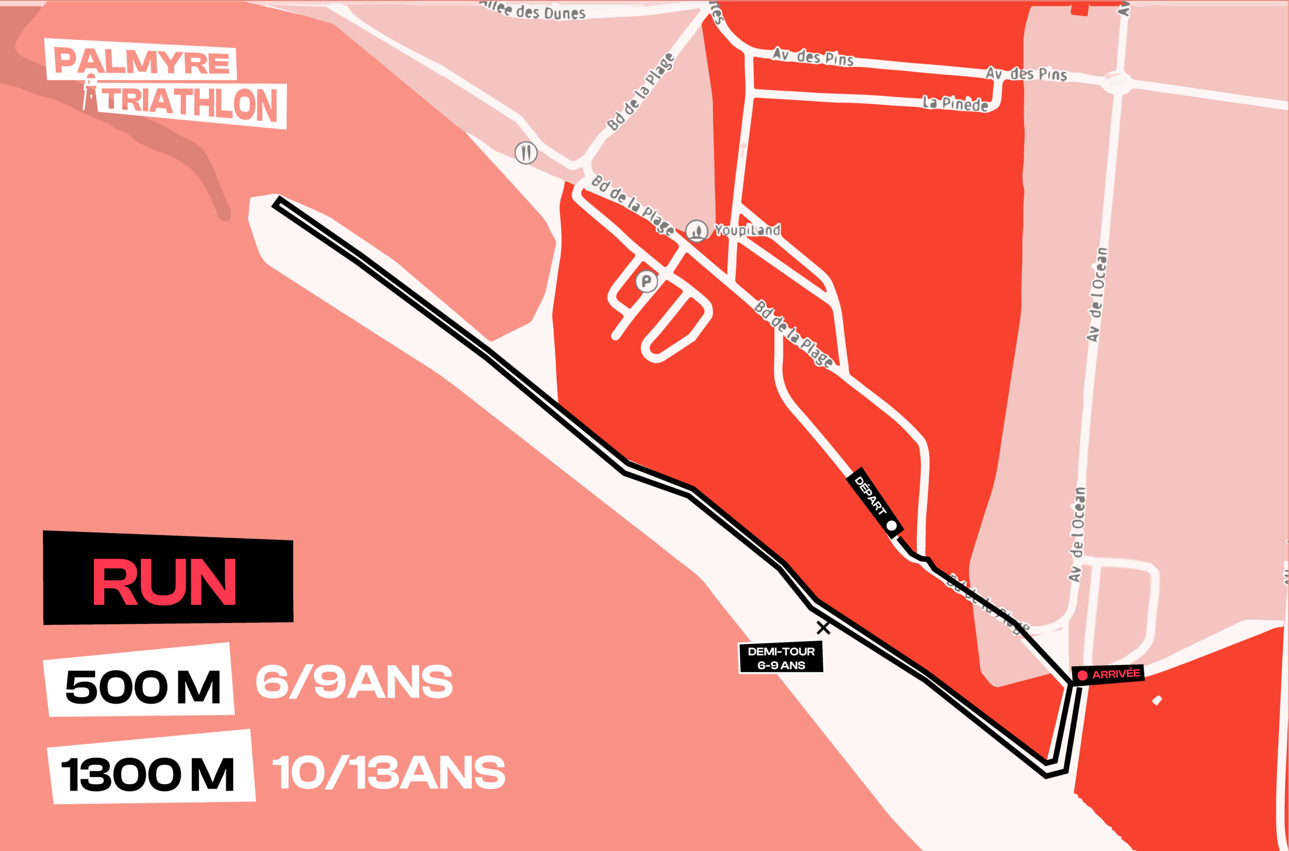 Parcours Triathlon Kids
