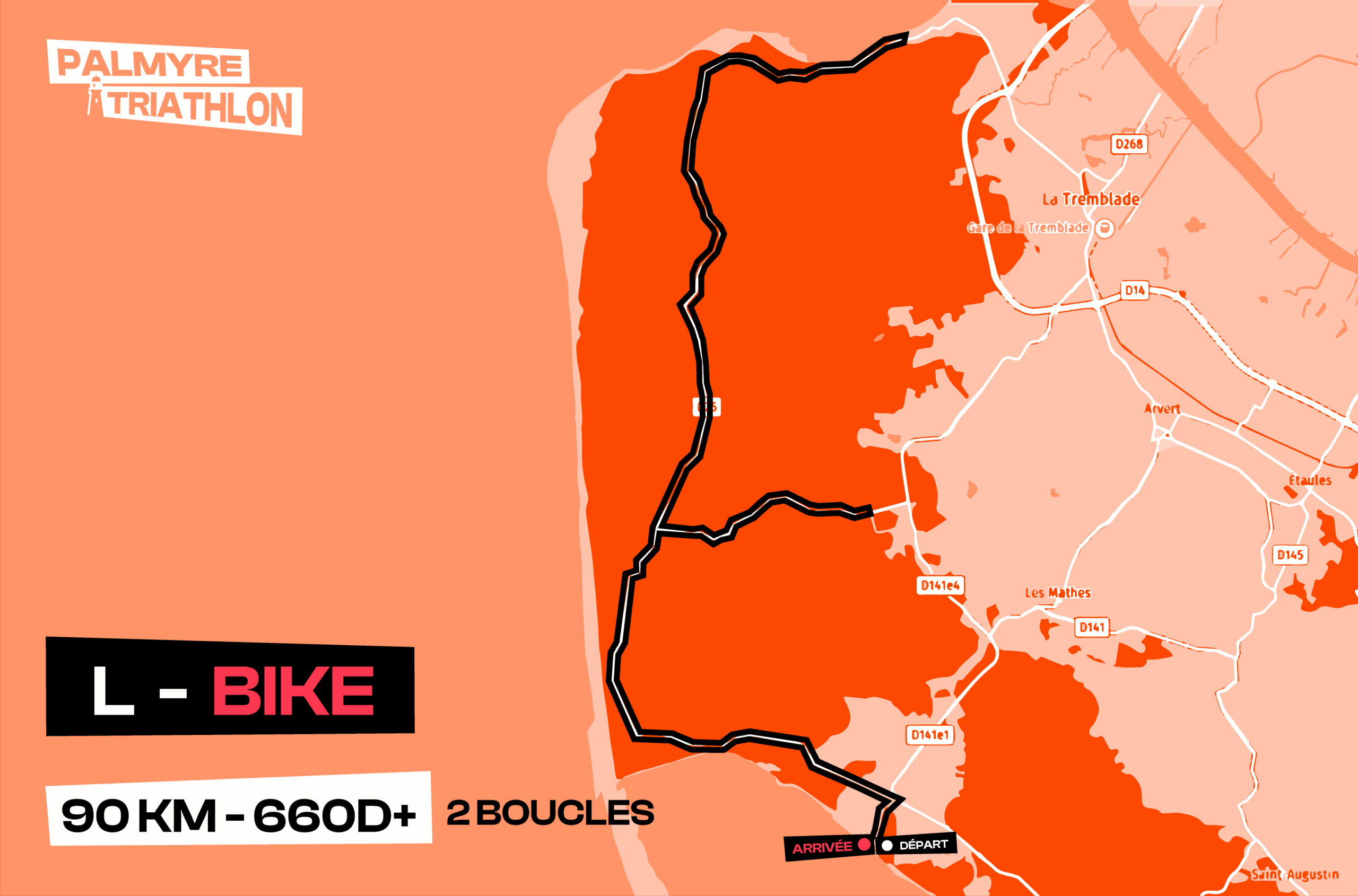 Parcours Triathlon L