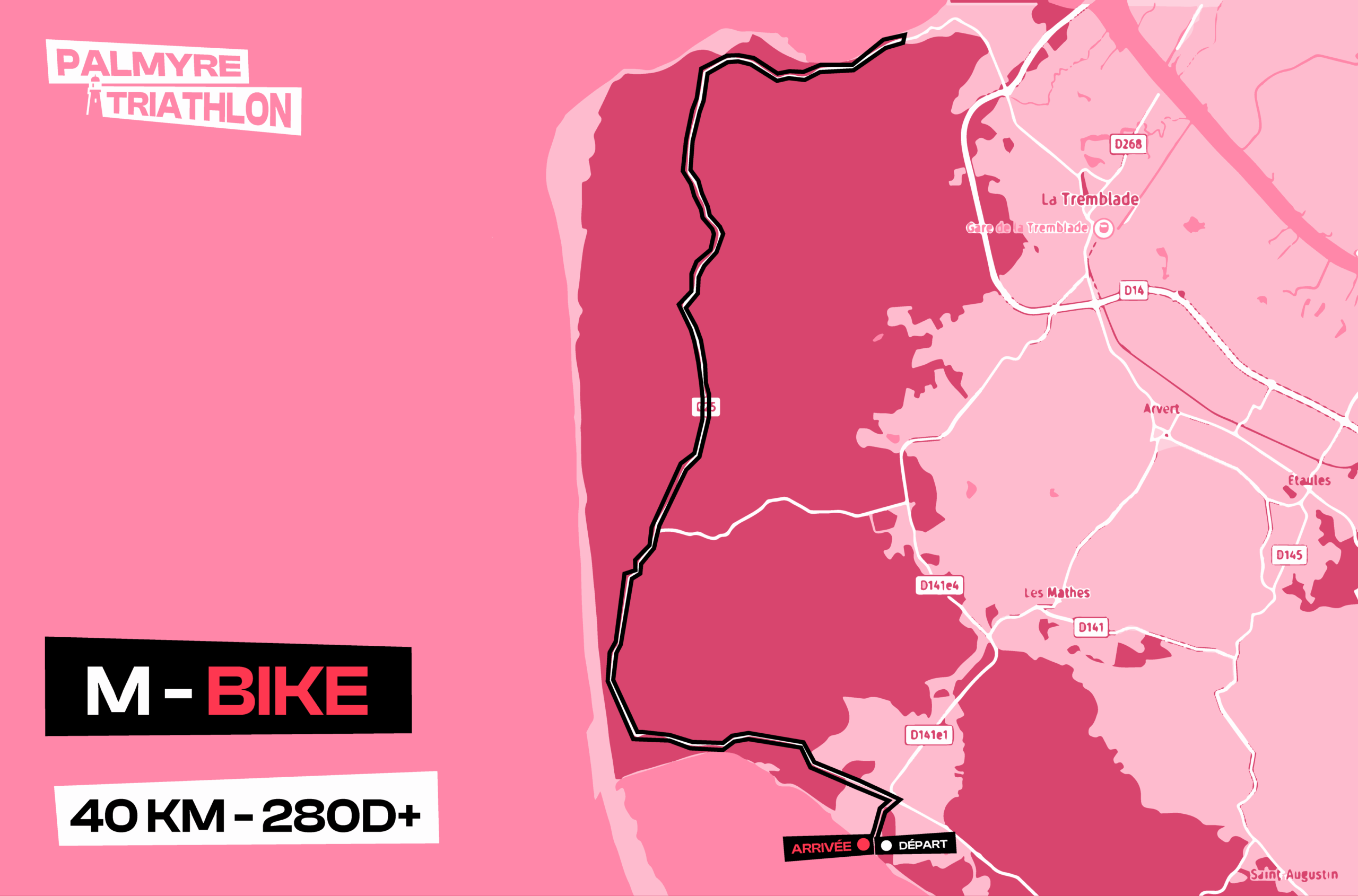 Parcours Triathlon M