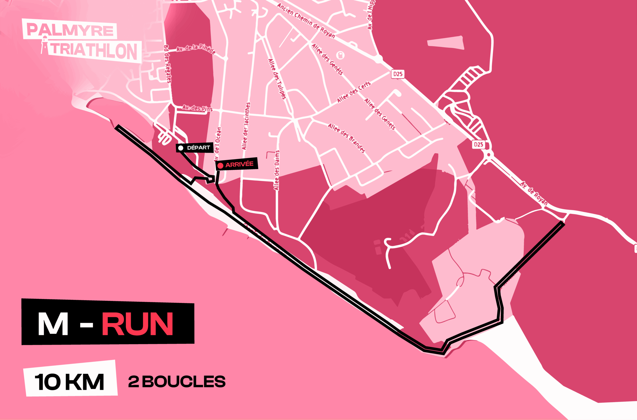 Parcours Triathlon M