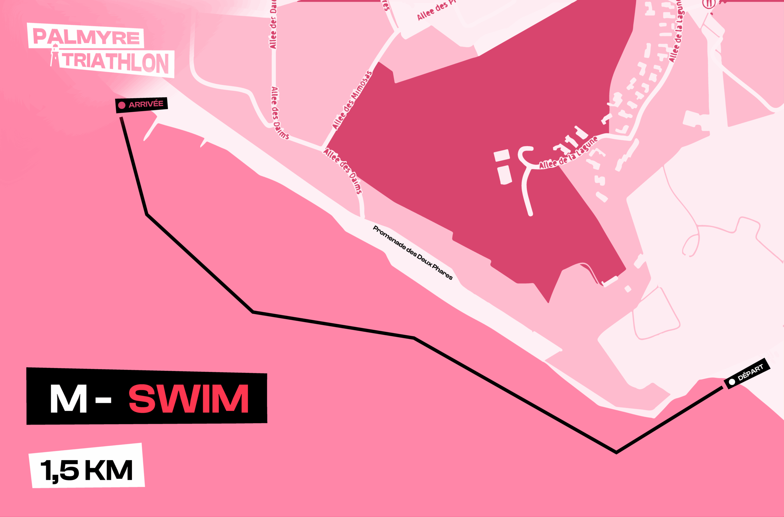 Parcours Triathlon M